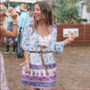 Spell Unicorn Tears Gypsy Love Mini Dress